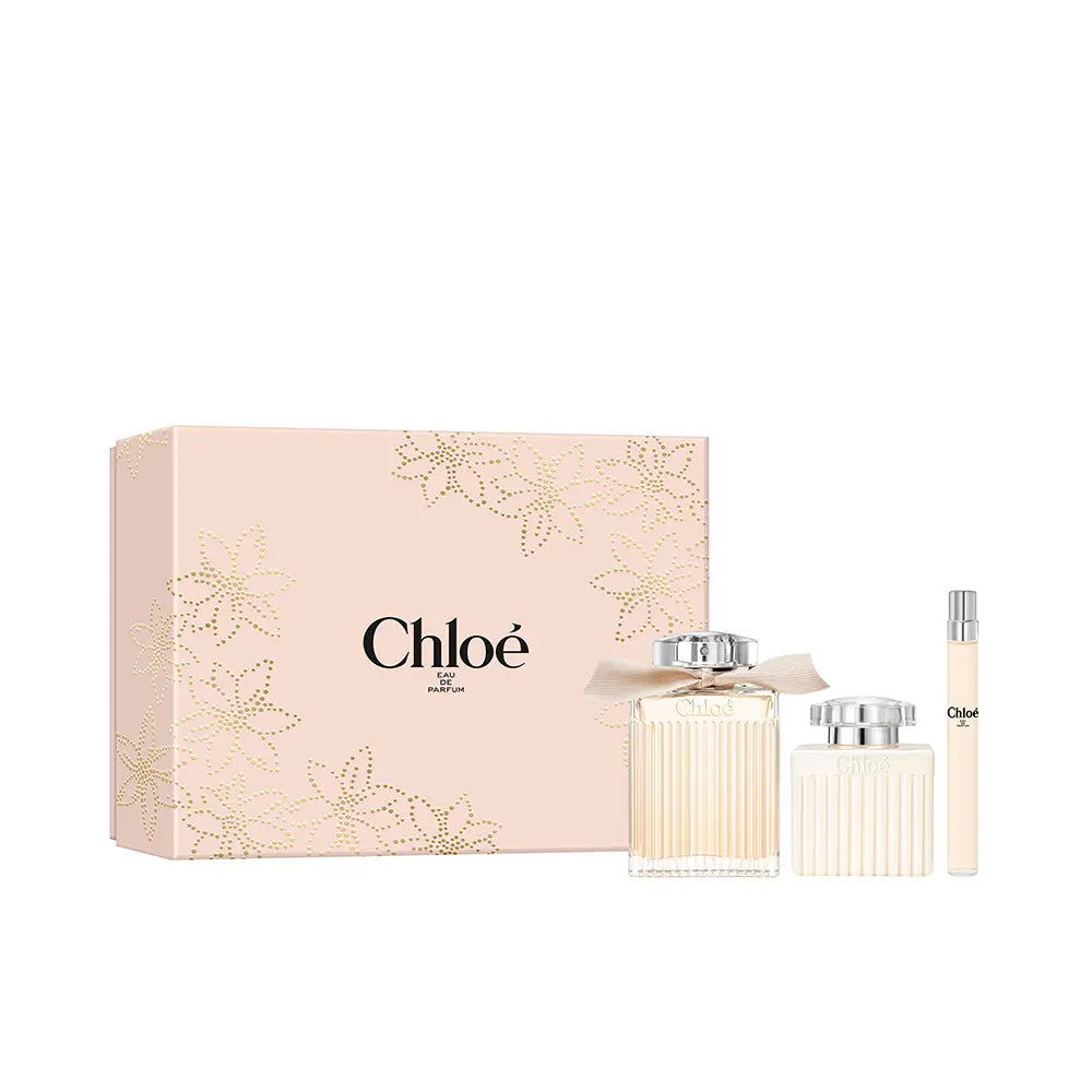 CHLOE-Estojo CHLOÉ SIGNATURE de 3 peças.-DrShampoo - Perfumaria e Cosmética