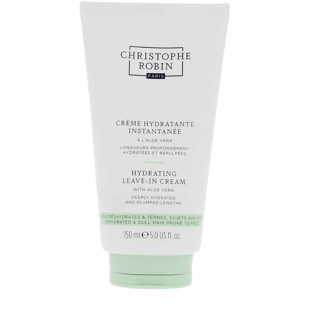 CHRISTOPHE ROBIN-Creme leave-in HIDRATANTE com Aloe Vera 150 ml-DrShampoo - Perfumaria e Cosmética