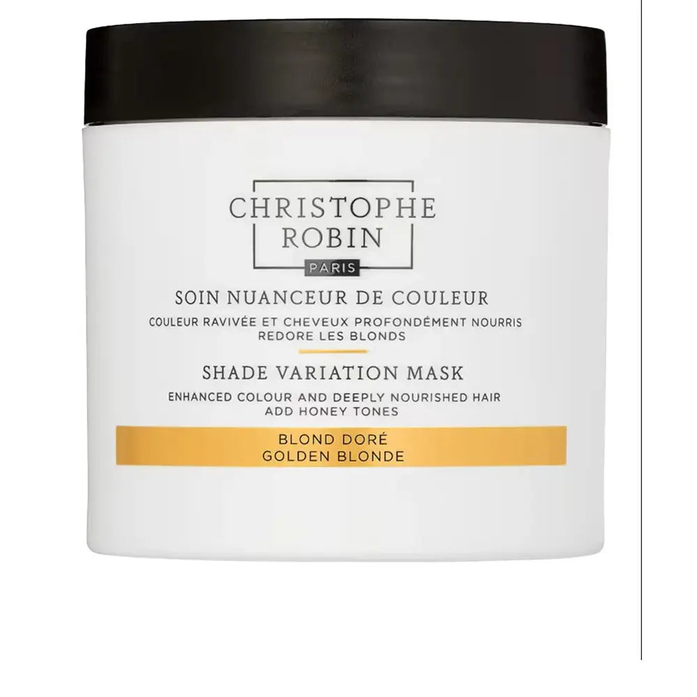 CHRISTOPHE ROBIN-Variação de Tom máscara golden blonde 250 ml.-DrShampoo - Perfumaria e Cosmética