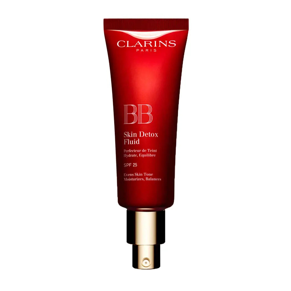 CLARINS-BB SKIN DETOX fluido SPF25 02 médio 45 ml-DrShampoo - Perfumaria e Cosmética