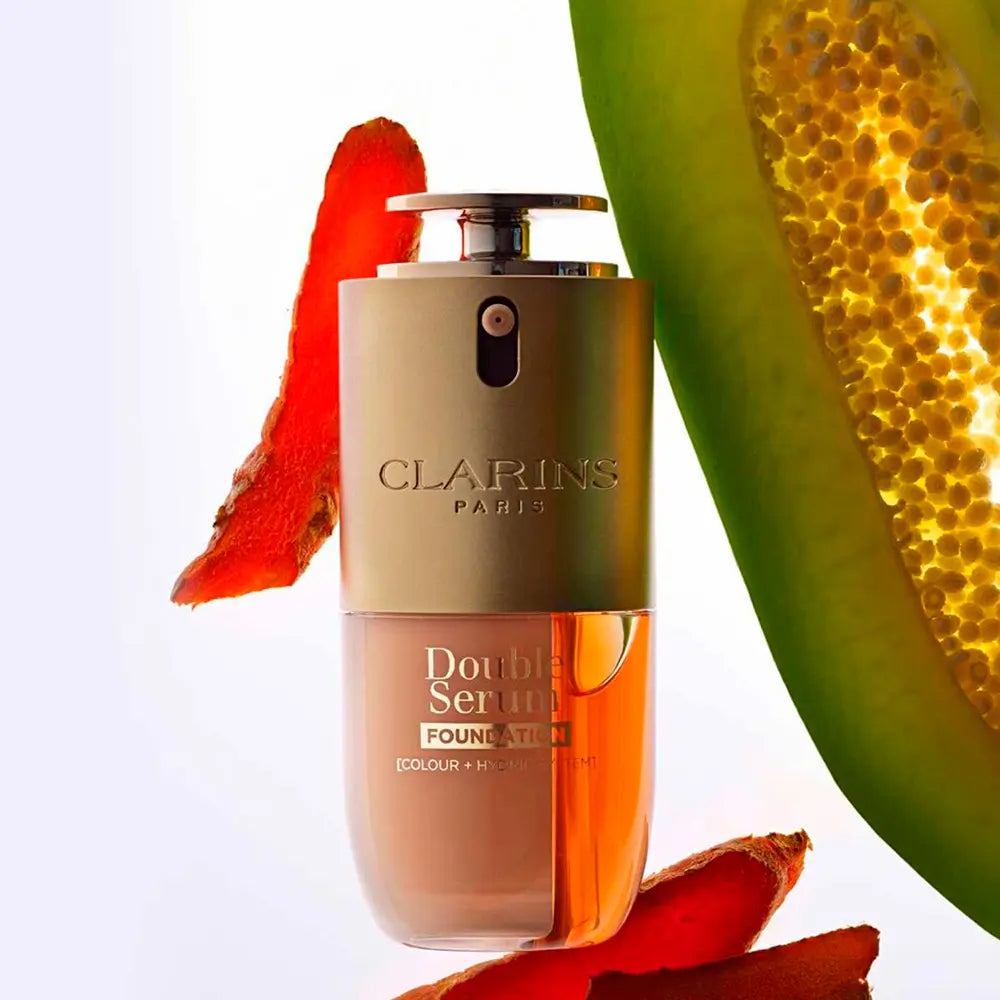 CLARINS-Base de maquiagem DOUBLE SERUM #M1W 30 ml-DrShampoo - Perfumaria e Cosmética