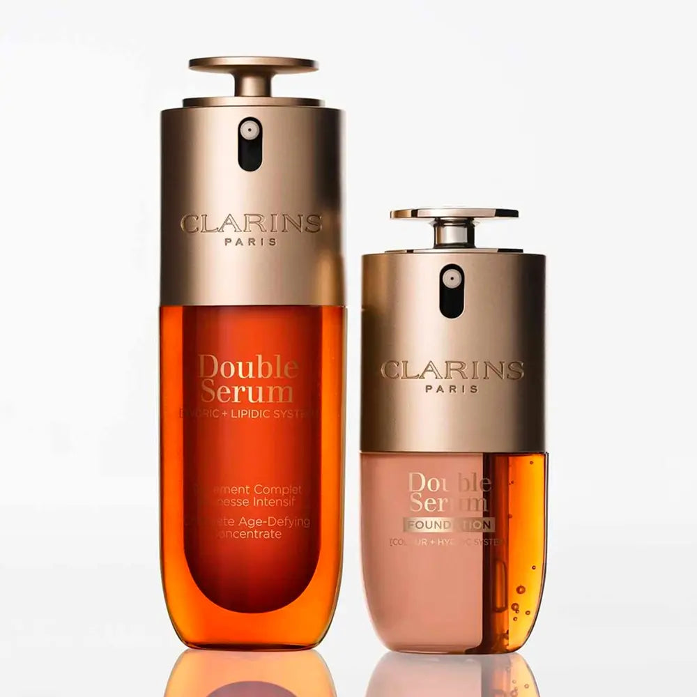 CLARINS-Base de maquiagem DOUBLE SERUM #M2N 30 ml-DrShampoo - Perfumaria e Cosmética