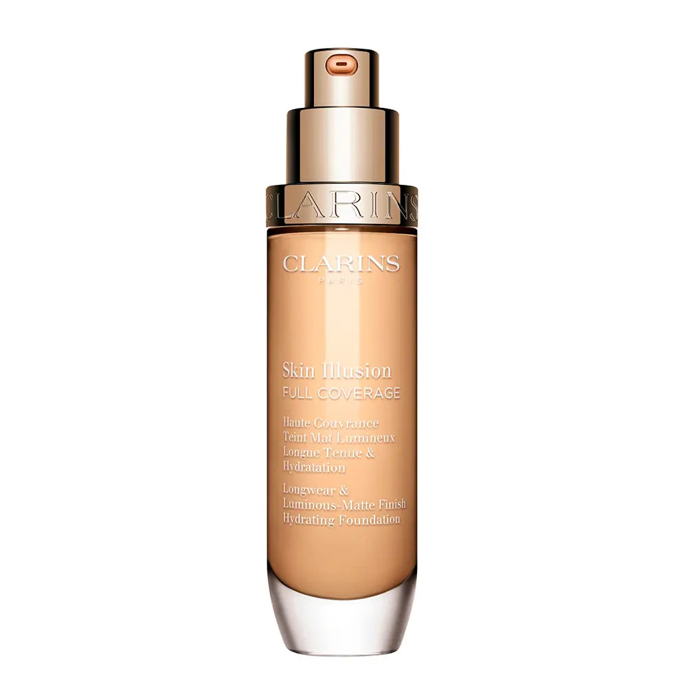 CLARINS-Base de maquiagem SKIN ILLUSION FULL COVERAGE #101W 30 ml-DrShampoo - Perfumaria e Cosmética