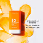 CLARINS-Bastão invisível SOLAR FPS50 17 gr-DrShampoo - Perfumaria e Cosmética