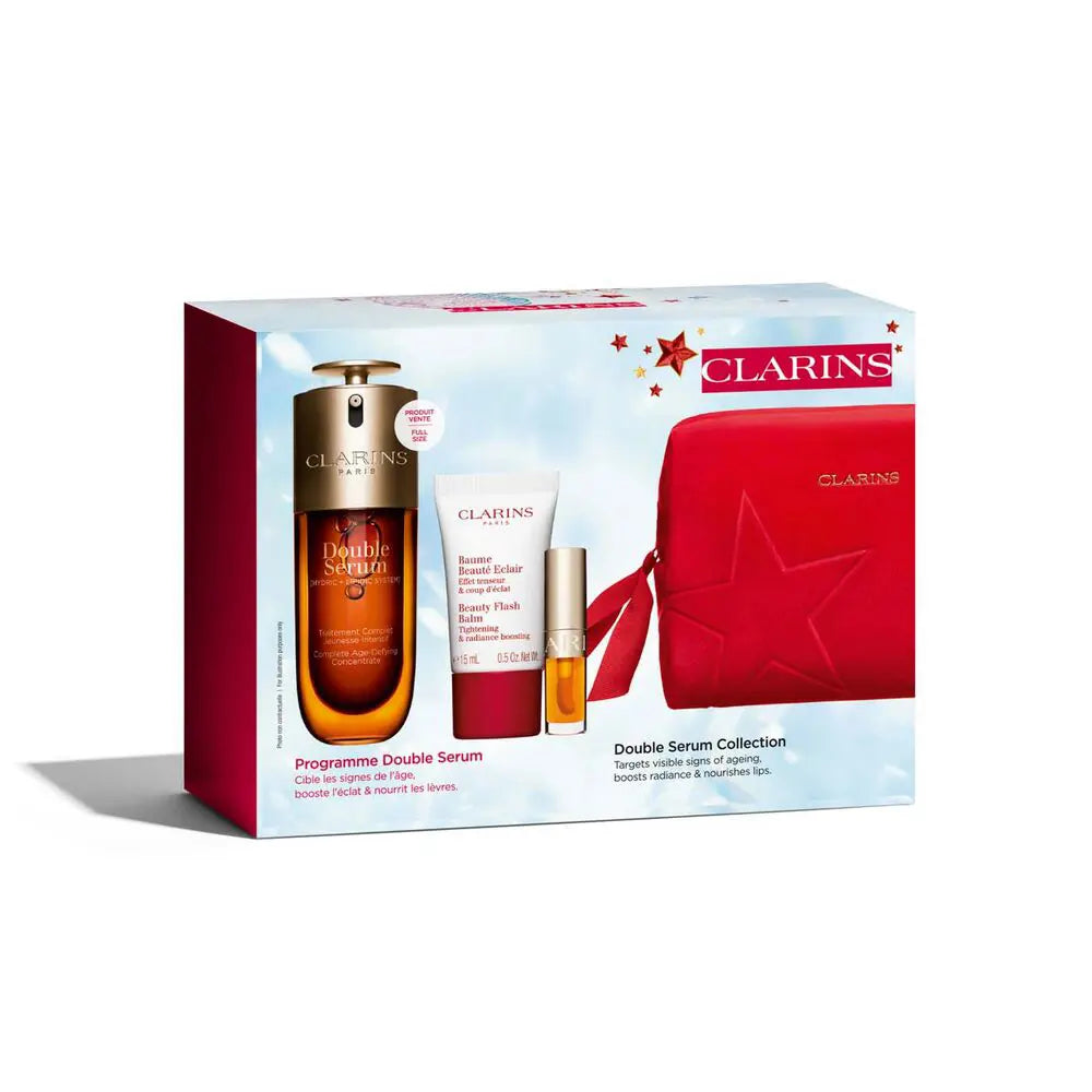 CLARINS-CAIXA DE SÉRUM DUPLO 4 pcs.-DrShampoo - Perfumaria e Cosmética