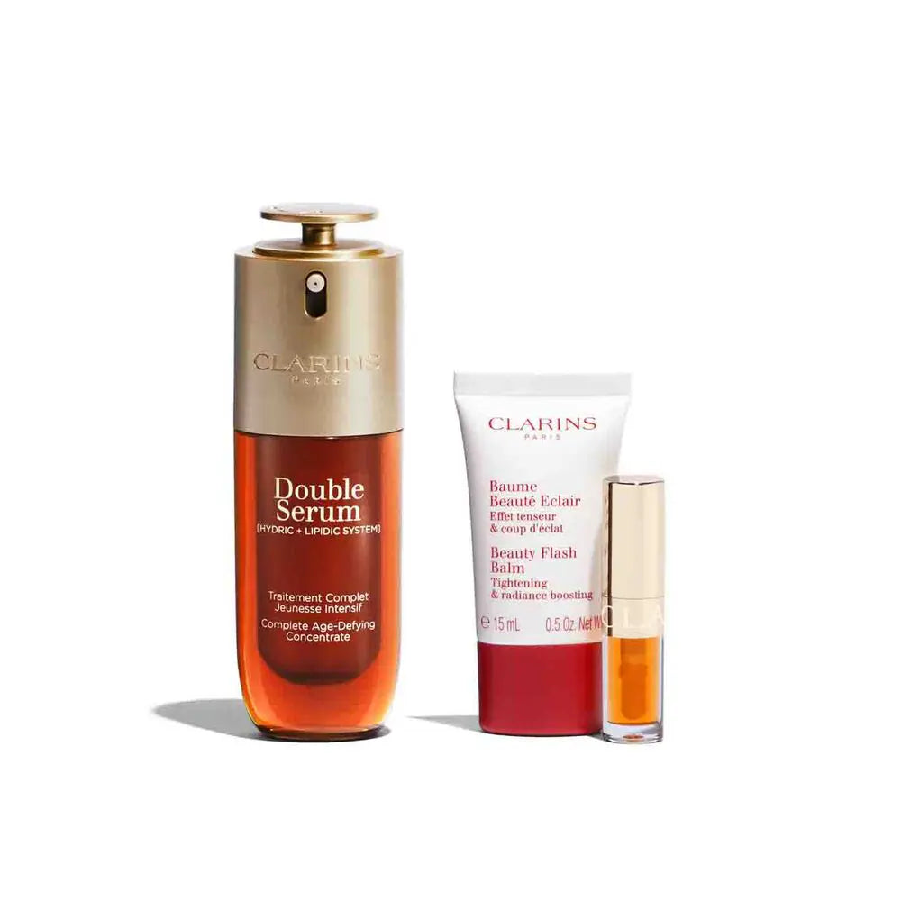 CLARINS-CAIXA DE SÉRUM DUPLO 4 pcs.-DrShampoo - Perfumaria e Cosmética