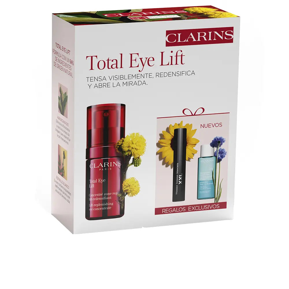 CLARINS-CONJUNTO TOTAL EYE LIFT 3 peças-DrShampoo - Perfumaria e Cosmética