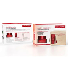 CLARINS-CREME DIURNO MULTI-INTENSIVO PARA PELE SECA CONJUNTO DE 4.-DrShampoo - Perfumaria e Cosmética