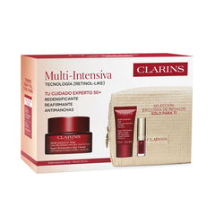CLARINS-CREME DIURNO MULTI-INTENSIVO PARA PELE SECA CONJUNTO DE 4.-DrShampoo - Perfumaria e Cosmética