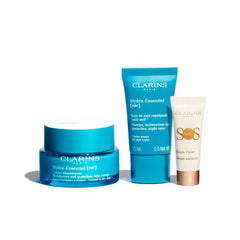 CLARINS-CREME HIDRATANTE HYDRA ESSENTIEL EMBALAGEM 3 peças.-DrShampoo - Perfumaria e Cosmética