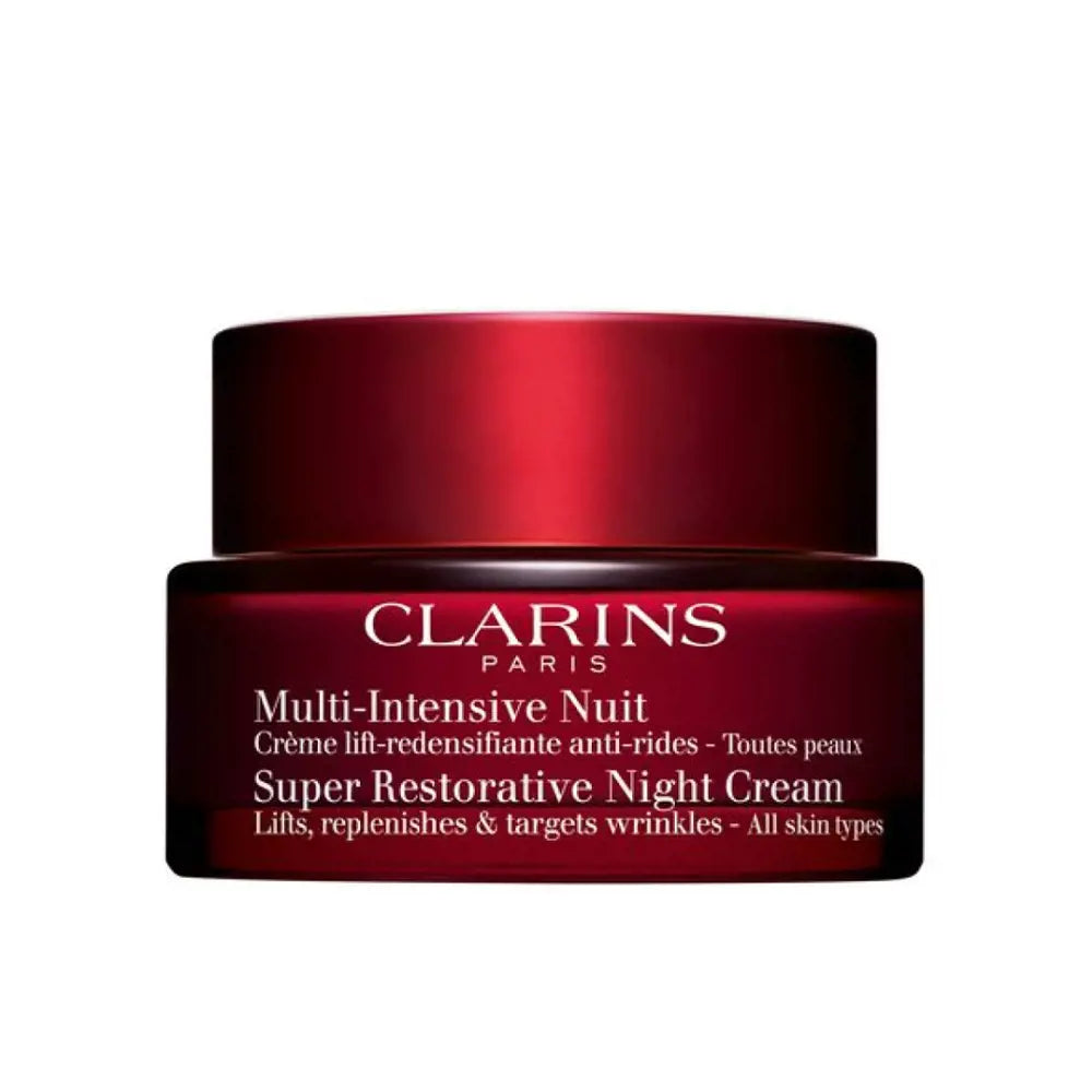 CLARINS-CREME MULTI INTENSIVO NOITE para todos os tipos de pele 50 ml.-DrShampoo - Perfumaria e Cosmética