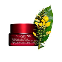 CLARINS-CREME MULTI INTENSIVO NOTURNO PELES SECAS 50 ml-DrShampoo - Perfumaria e Cosmética