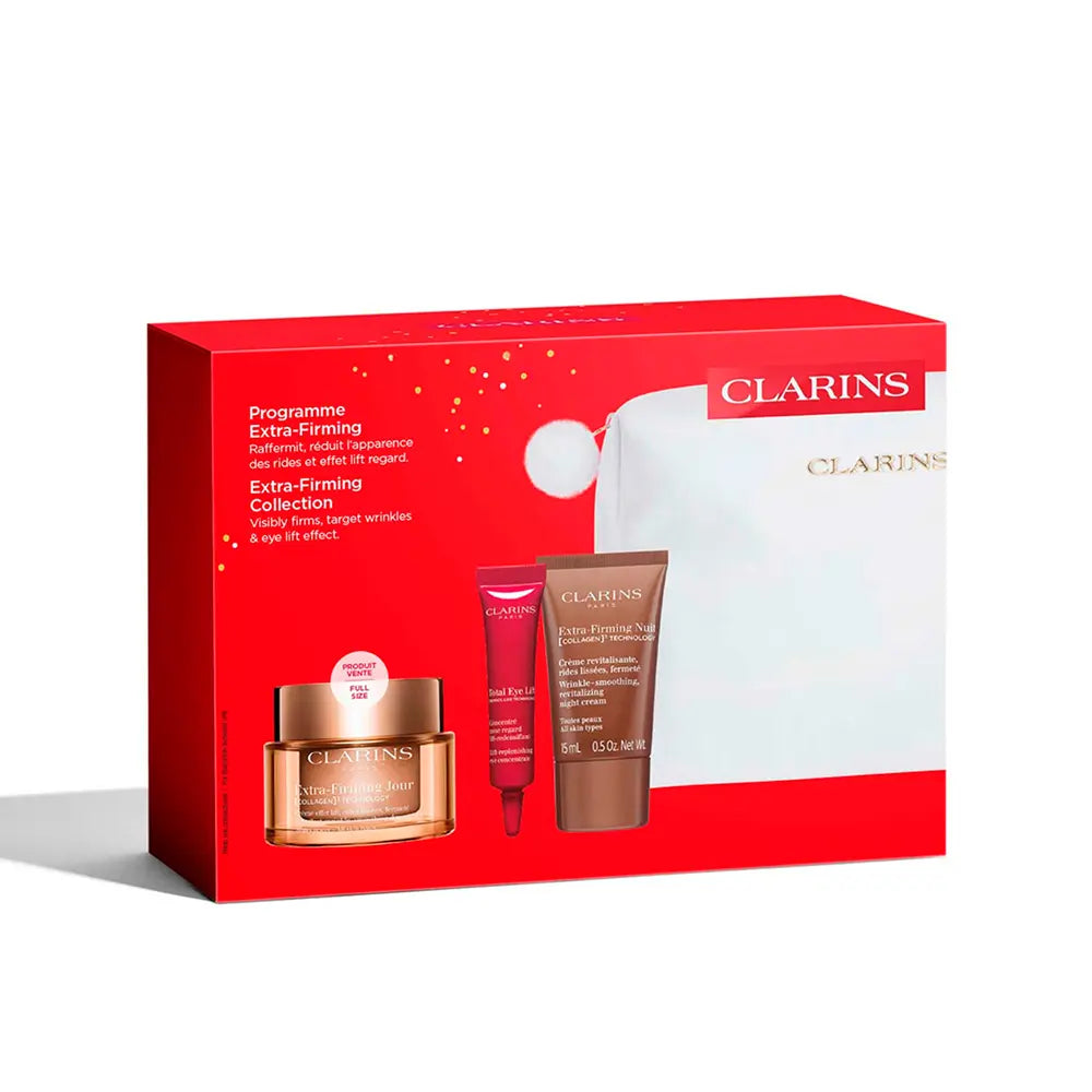 CLARINS-CREME TODO TIPO DE PELES EXTRA FIRMA ESTUCHE 5 pz.-DrShampoo - Perfumaria e Cosmética