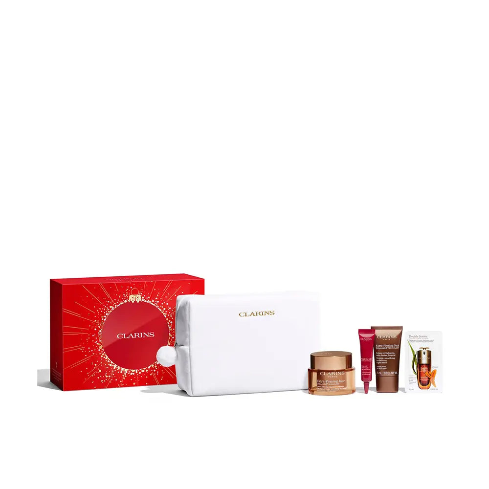 CLARINS-CREME TODO TIPO DE PELES EXTRA FIRMA ESTUCHE 5 pz.-DrShampoo - Perfumaria e Cosmética