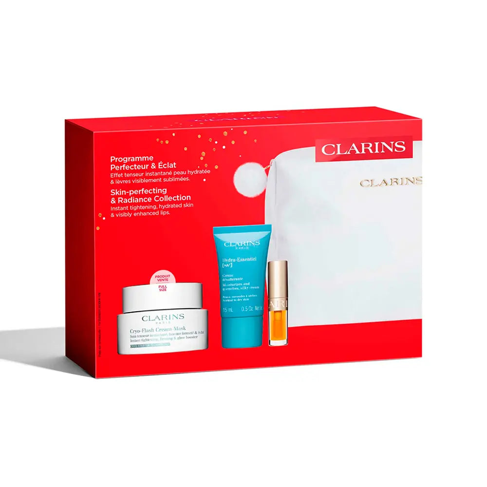 CLARINS-CRYO FLASH MASCARILLA ESTUCHE 4 pz.-DrShampoo - Perfumaria e Cosmética