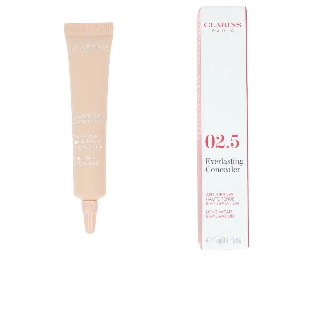 CLARINS-Corretivo EVERLASTING 025 médio 12 ml-DrShampoo - Perfumaria e Cosmética