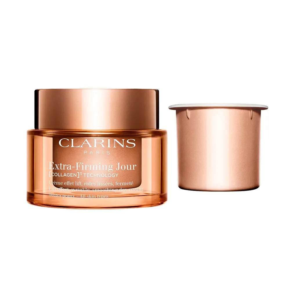CLARINS-Creme de dia EXTRA FIRMING para todos os tipos de pele recarga 50 ml-DrShampoo - Perfumaria e Cosmética