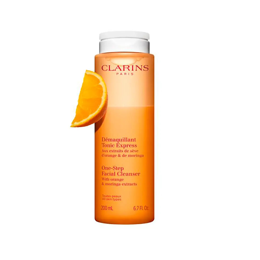 CLARINS-DEMAQUILANTE tônico expresso para todos os tipos de pele 200 ml.-DrShampoo - Perfumaria e Cosmética