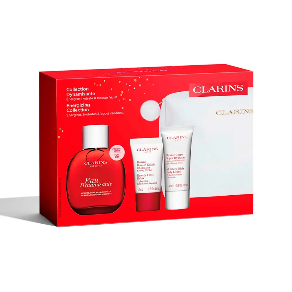 CLARINS-EAU DYNAMISANTE ESTUCHE 4 pçs.-DrShampoo - Perfumaria e Cosmética