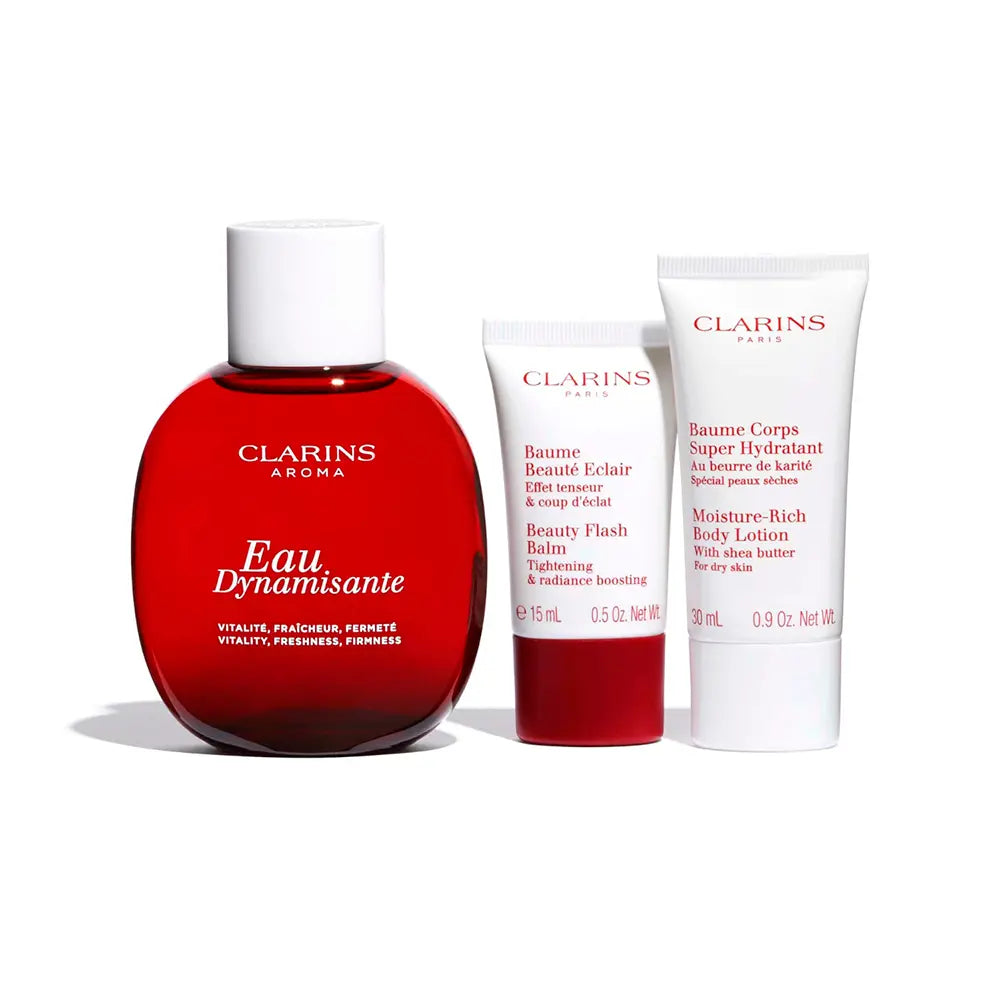 CLARINS-EAU DYNAMISANTE ESTUCHE 4 pçs.-DrShampoo - Perfumaria e Cosmética