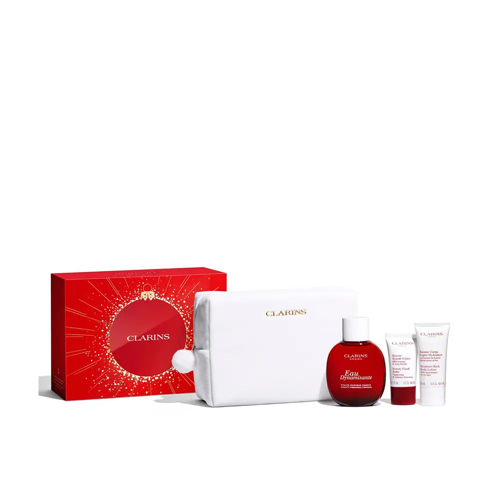 CLARINS-EAU DYNAMISANTE ESTUCHE 4 pçs.-DrShampoo - Perfumaria e Cosmética