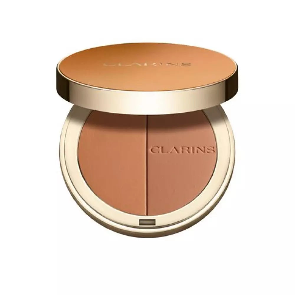 CLARINS-EVER BRONZE duo pó bronzeador 03 10 g-DrShampoo - Perfumaria e Cosmética