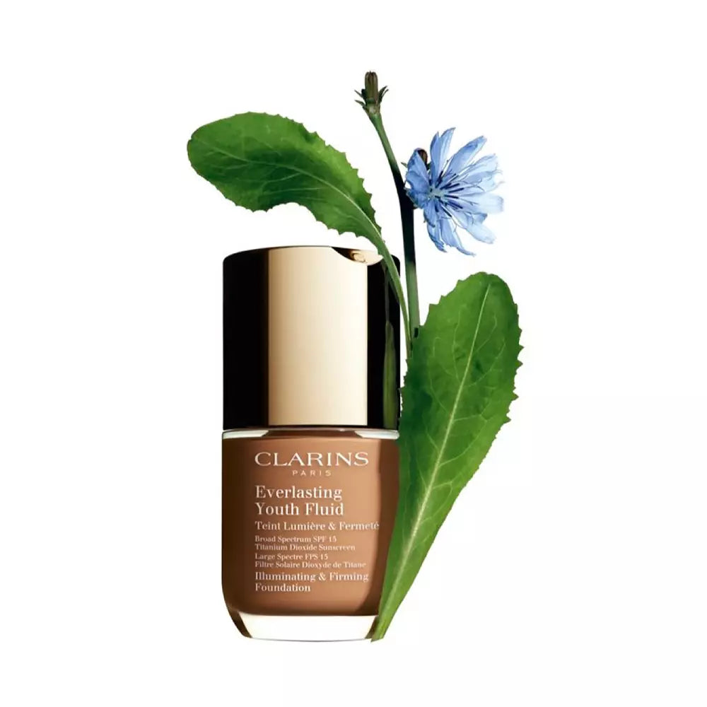 CLARINS-EVERLASTING YOUTH fluido 114 cappuccino 30 ml-DrShampoo - Perfumaria e Cosmética