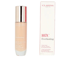 CLARINS-EVERLASTING teint mat haute tenue 107C bege 30 ml-DrShampoo - Perfumaria e Cosmética