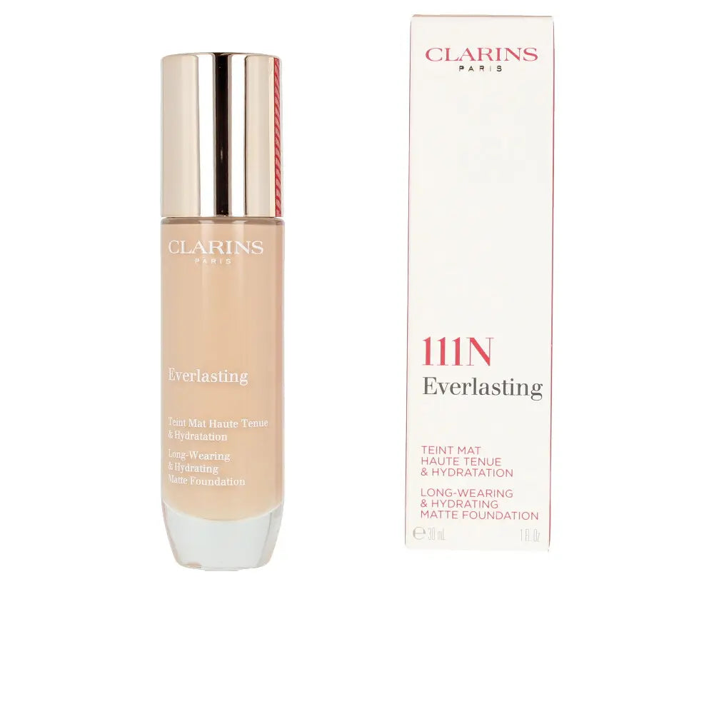 CLARINS-EVERLASTING teint mat haute tenue 111N ruivo 30 ml-DrShampoo - Perfumaria e Cosmética