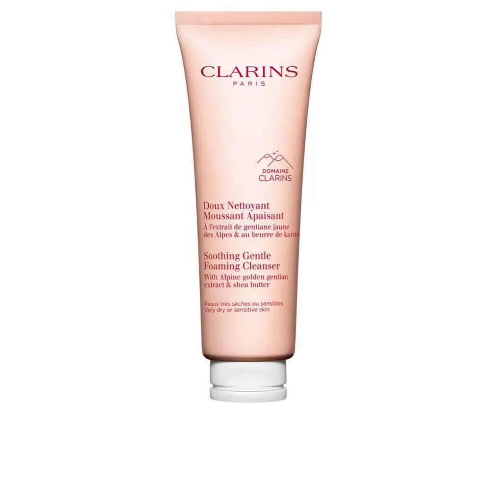 CLARINS-Espuma de limpeza suave e calmante 125 ml-DrShampoo - Perfumaria e Cosmética