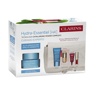 CLARINS-HYDRA ESSENTIEL ESTUCHE 5 pz-DrShampoo - Perfumaria e Cosmética