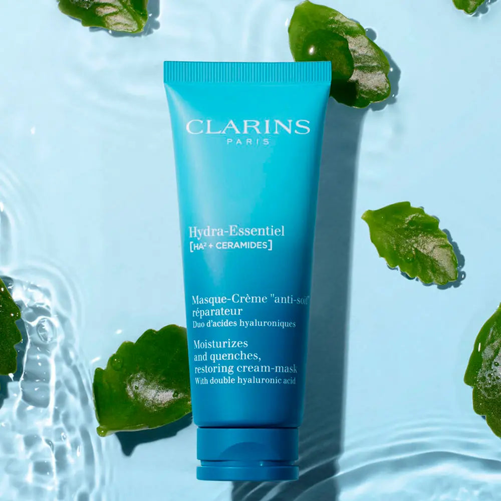 CLARINS-HYDRA-ESSENTIEL máscara-creme reparador 75 ml-DrShampoo - Perfumaria e Cosmética