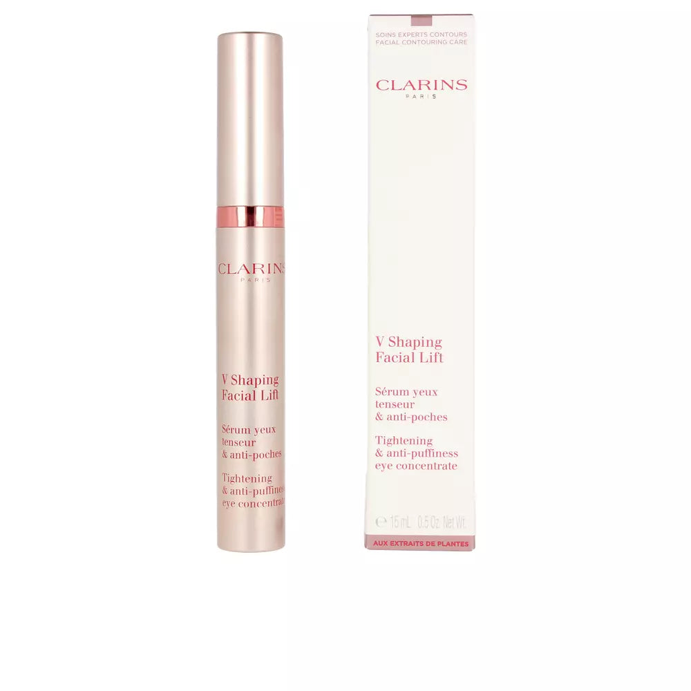 CLARINS-LIFT AFFINE VISAGE V-SHAPING serum yeux tensor&anti-poches-DrShampoo - Perfumaria e Cosmética