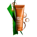CLARINS-Leite autobronzeador para rosto e corpo 125 ml.-DrShampoo - Perfumaria e Cosmética