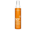 CLARINS-Leite hidratante em spray para o corpo UVA/UVB50+ 150 ml.-DrShampoo - Perfumaria e Cosmética