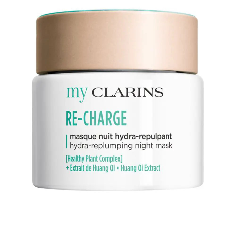 CLARINS-MINHA CLARINS Máscara Noturna Rehidratante e Repulpante 50 ml-DrShampoo - Perfumaria e Cosmética