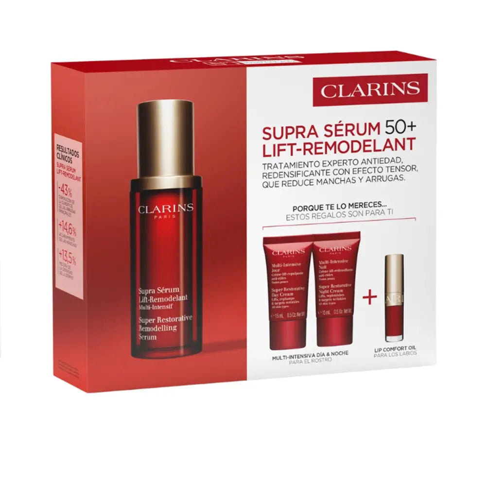 CLARINS-MULTI-INTENSIVE SUPRA SÉRUM ESTUCHE 4 pz.-DrShampoo - Perfumaria e Cosmética