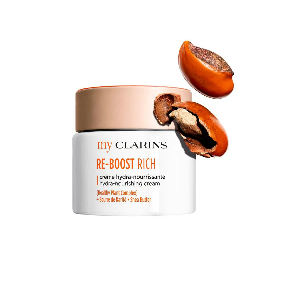 CLARINS-Minha Clarins Re Boost Rico creme hidratante nutritivo 50 ml.-DrShampoo - Perfumaria e Cosmética