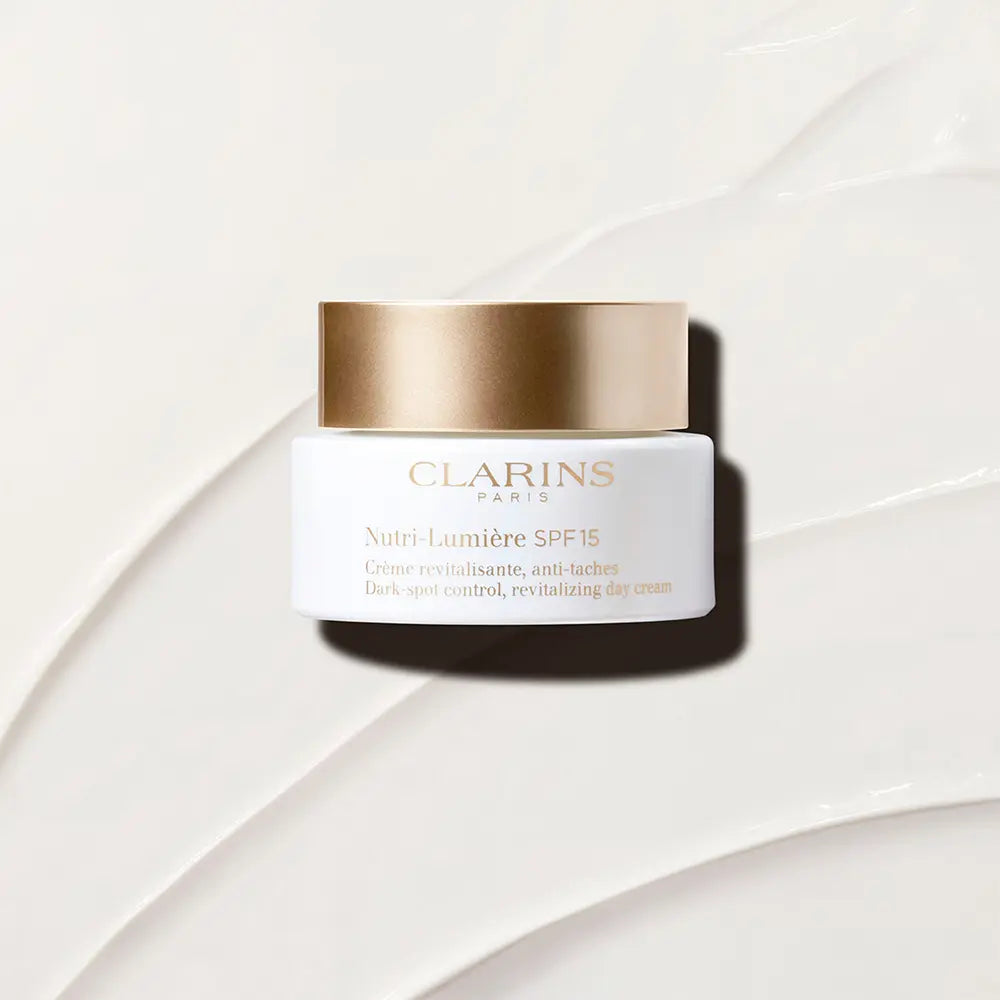 CLARINS-NUTRI-LUMIÈRE creme revitalizante anti-manchas FPS 15 50 ml-DrShampoo - Perfumaria e Cosmética