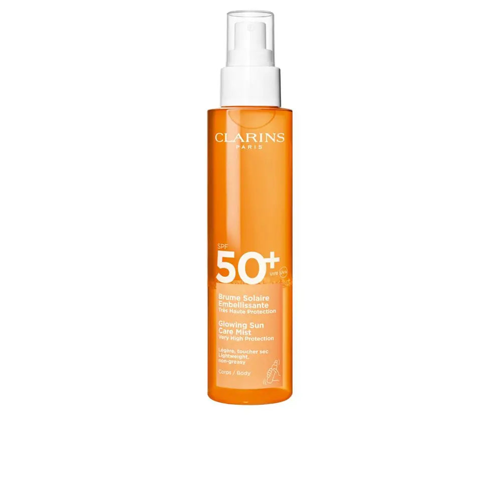 CLARINS-Névoa de água SOLAR para o corpo FPS50+ 150 ml-DrShampoo - Perfumaria e Cosmética