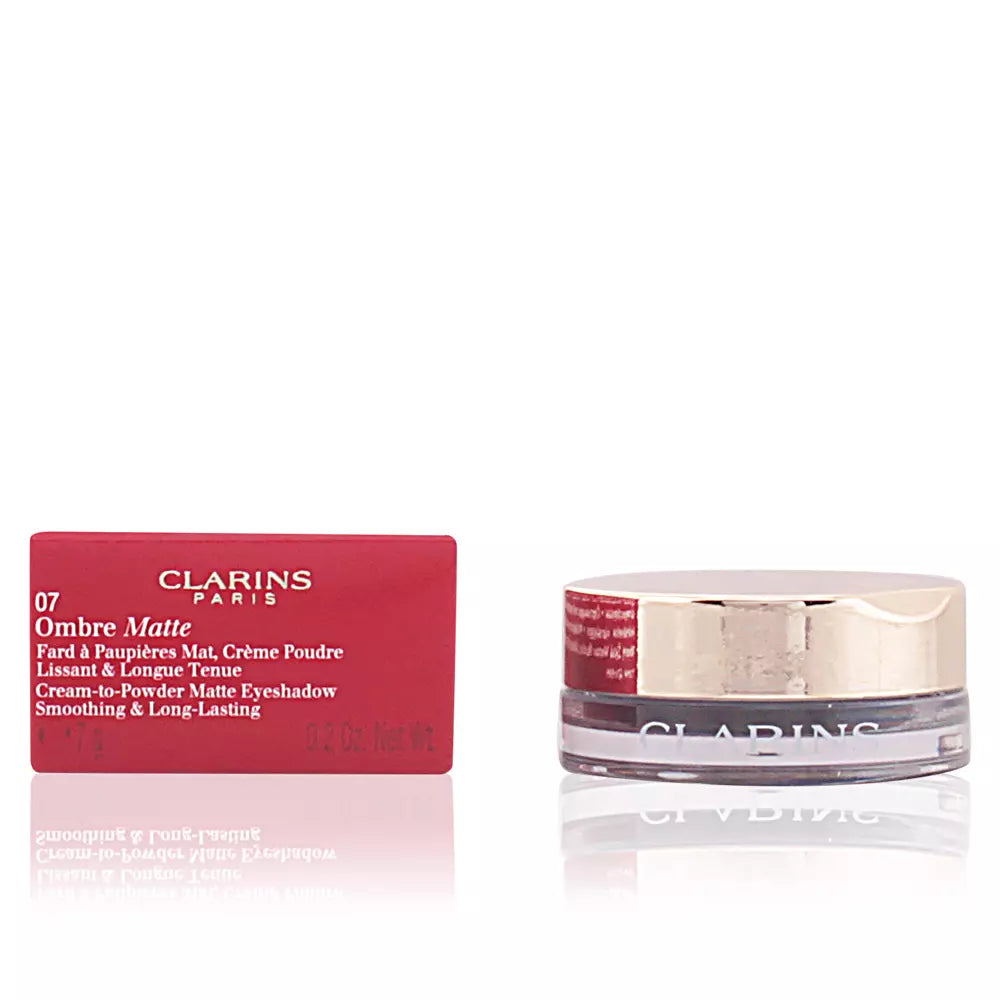 CLARINS-OMBRE MATTE 07 carbono 7 gr-DrShampoo - Perfumaria e Cosmética