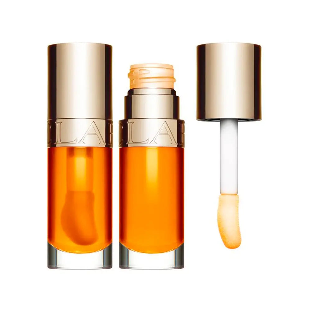 CLARINS-Óleo labial LIP COMFORT #01-mel 7 ml-DrShampoo - Perfumaria e Cosmética