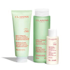 CLARINS-PELLES MISTAS-GORDAS ESSENCIAIS DE LIMPEZA ESTOJO 4 pz.-DrShampoo - Perfumaria e Cosmética