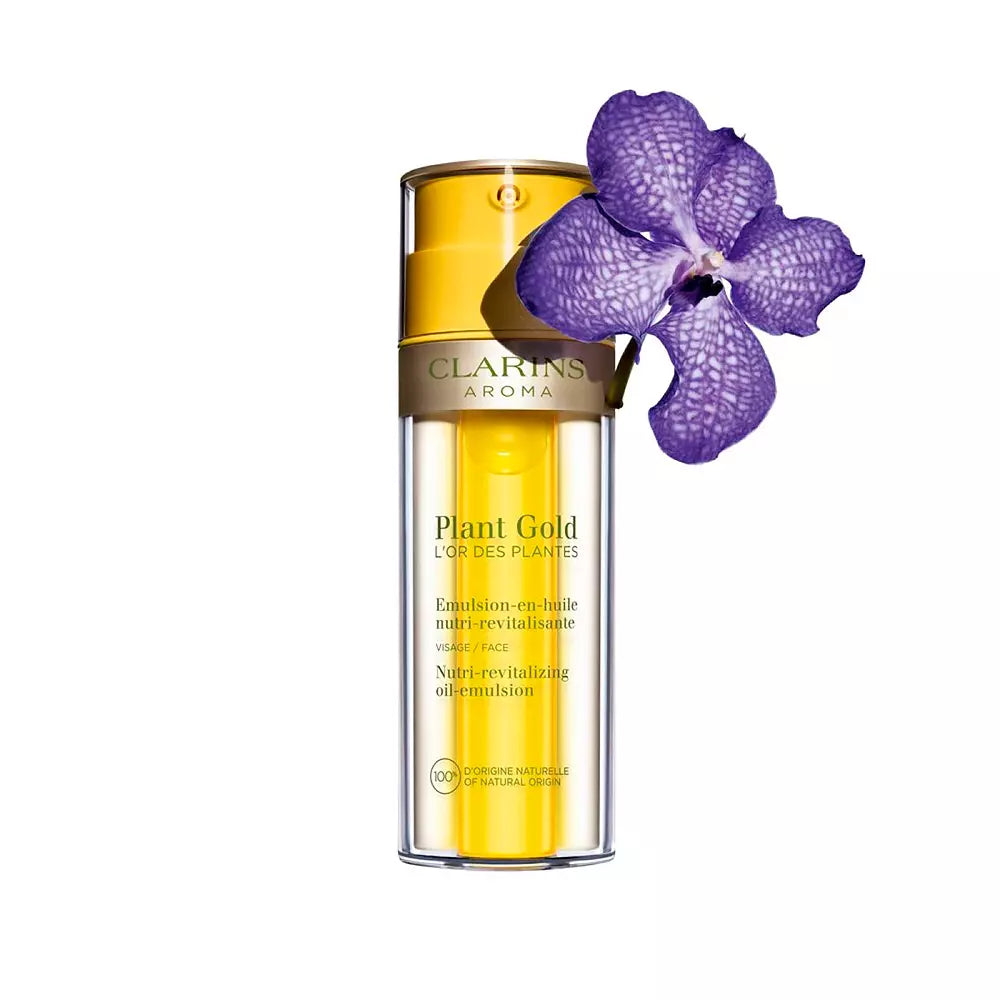 CLARINS-""PLANT GOLD"" emulsión rostro 35 ml-DrShampoo - Perfumaria e Cosmética