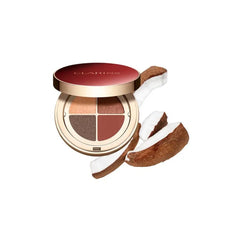 CLARINS-Paleta de sombras para os olhos 4 COLORS 10 maple gradation 42 gr.-DrShampoo - Perfumaria e Cosmética