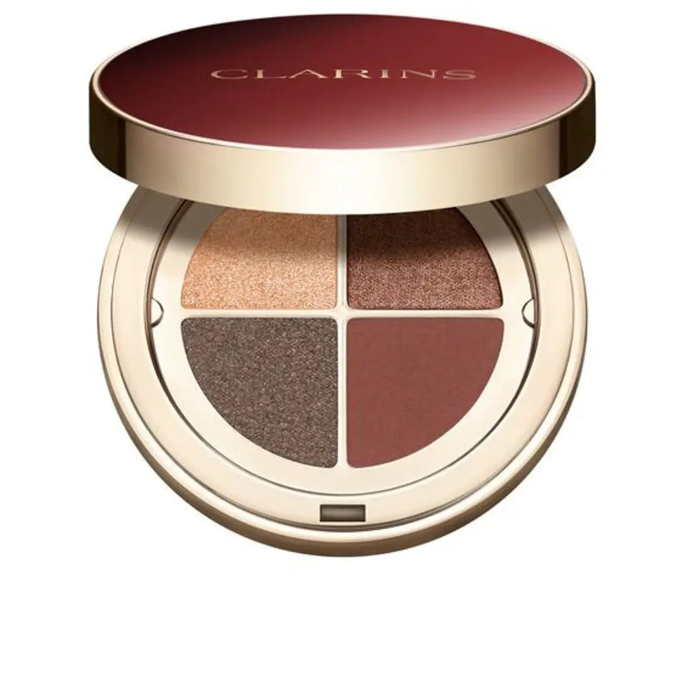 CLARINS-Paleta de sombras para os olhos 4 COLORS 10 maple gradation 42 gr.-DrShampoo - Perfumaria e Cosmética