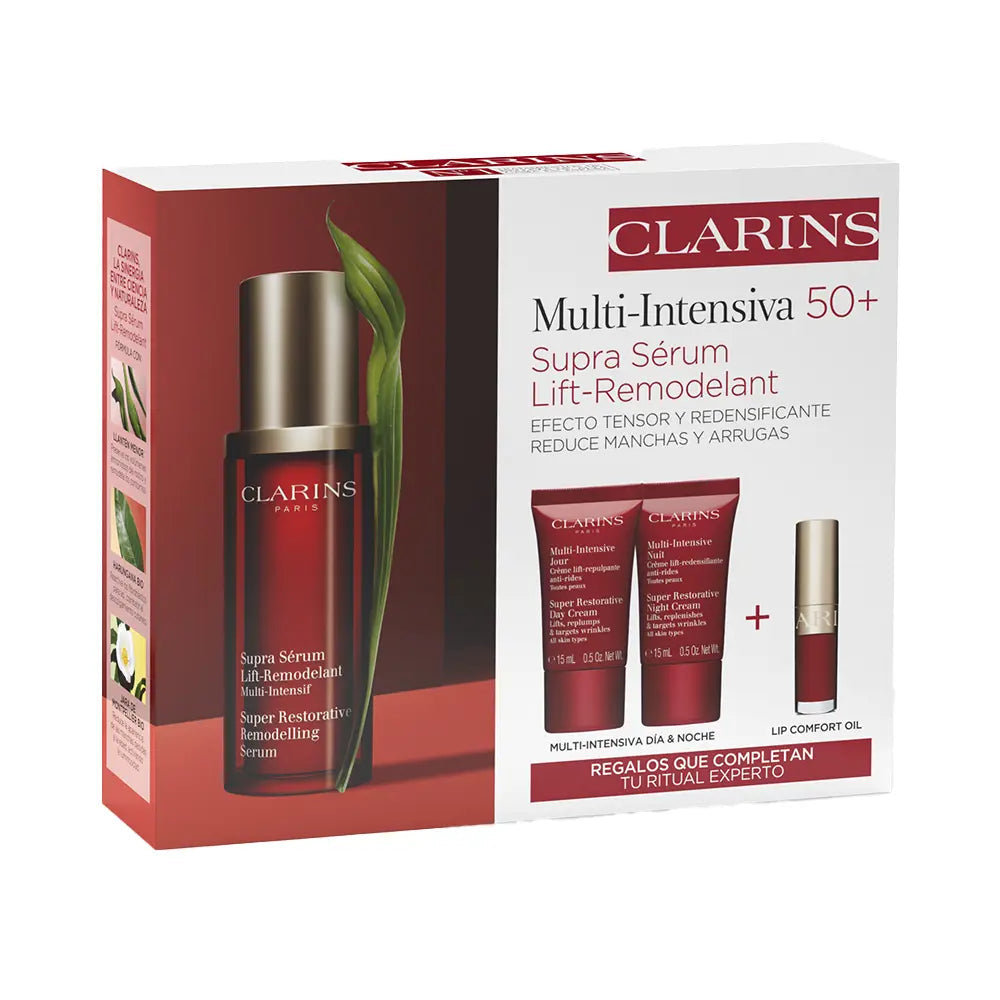 CLARINS-SÉRUM SUPRA MULTI-INTENSIVO - CASE 2 UNIDADES-DrShampoo - Perfumaria e Cosmética