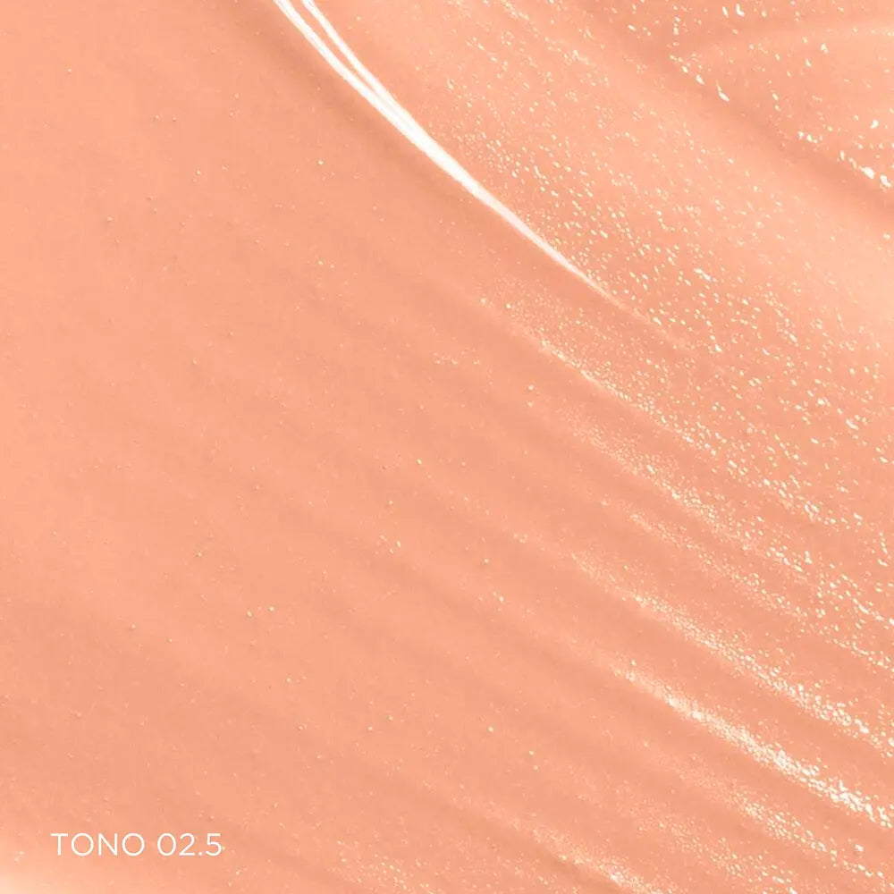 CLARINS-SKIN ILLUSION TINTED MOISTURIZER tratamento antienvelhecimento com cor e brilho FPS 25 #02.5 40 ml-DrShampoo - Perfumaria e Cosmética