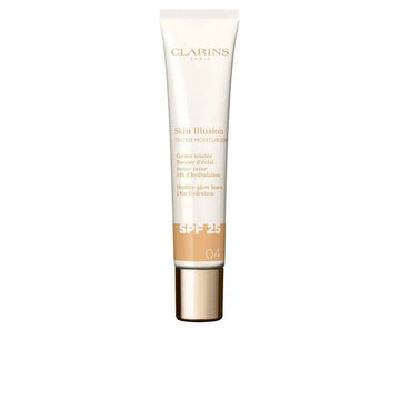 CLARINS-SKIN ILLUSION TINTED MOISTURIZER tratamento antienvelhecimento com cor e brilho FPS 25 #04 40 ml-DrShampoo - Perfumaria e Cosmética Image principale du produit