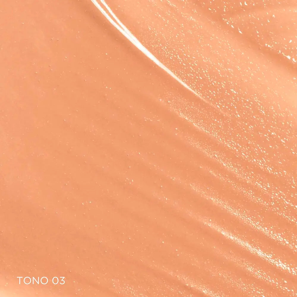 CLARINS-SKIN ILLUSION TINTED MOISTURIZER tratamento antienvelhecimento com efeito glow FPS 25 #03 40 ml-DrShampoo - Perfumaria e Cosmética